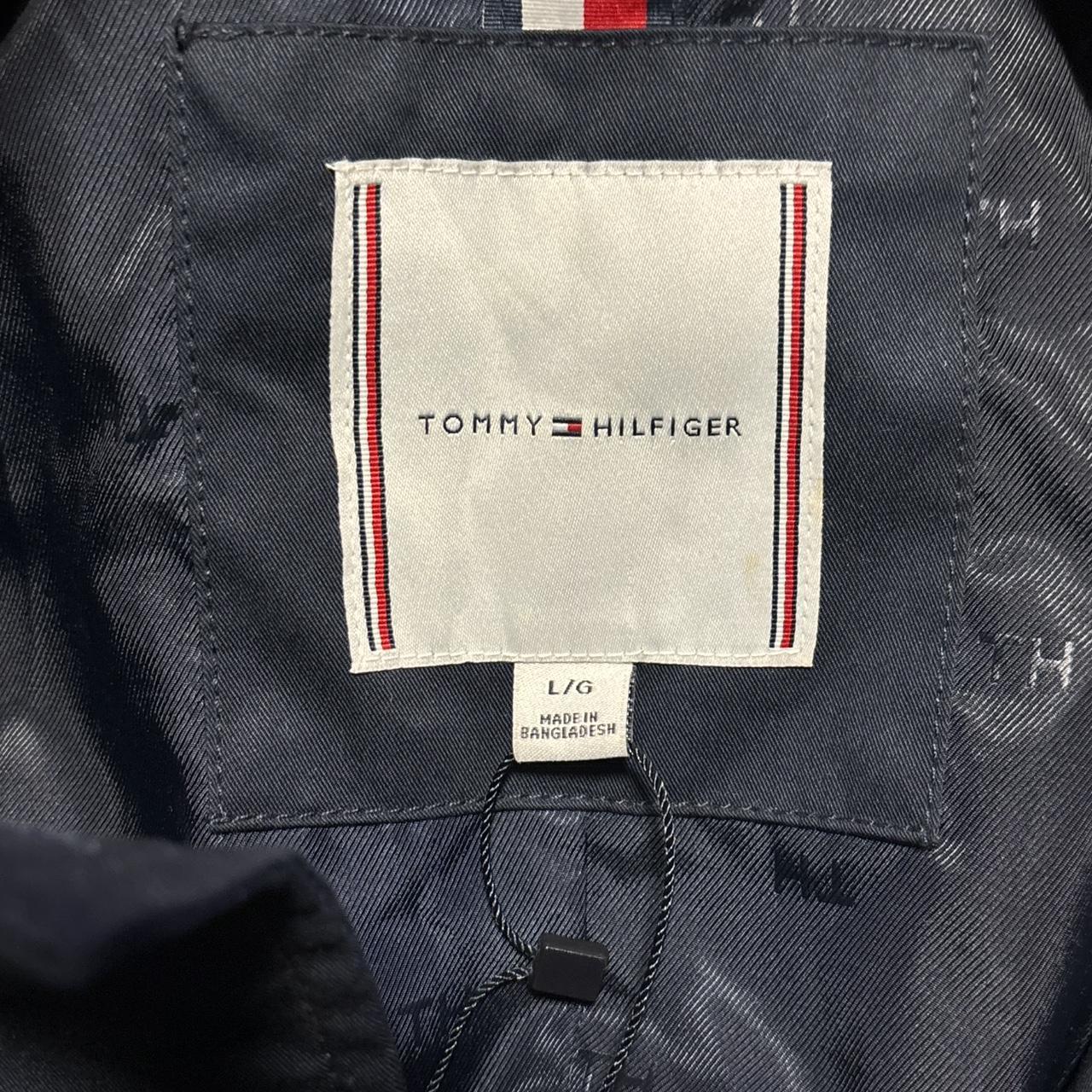 Tommy Hilfiger Women's Trench - Navy/Black - L – … - image 3