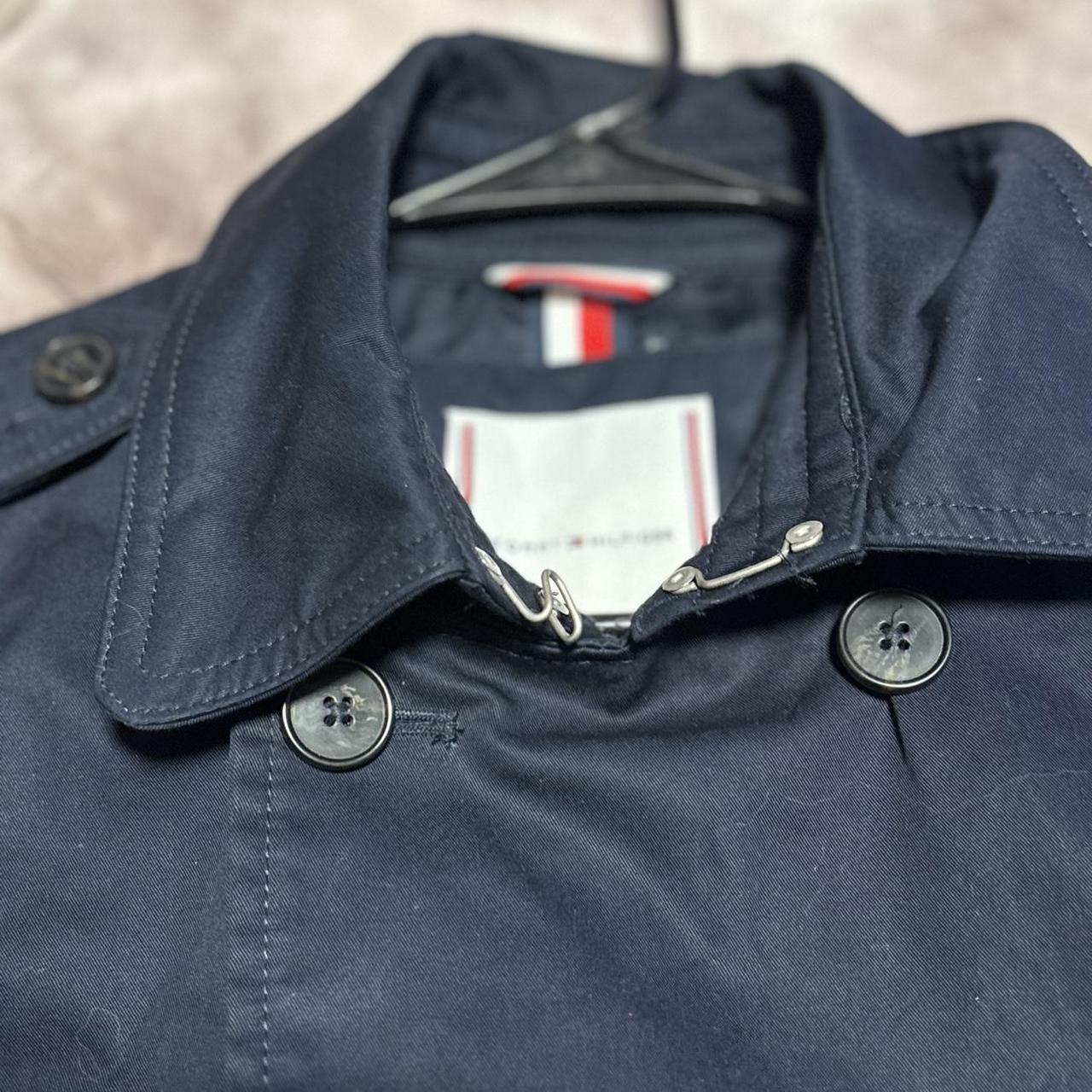 Tommy Hilfiger Women's Trench - Navy/Black - L – … - image 4