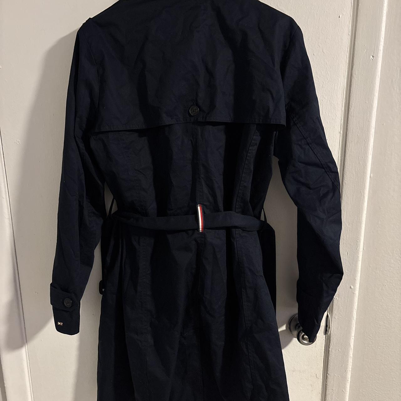 Tommy Hilfiger Women's Trench - Navy/Black - L – … - image 2