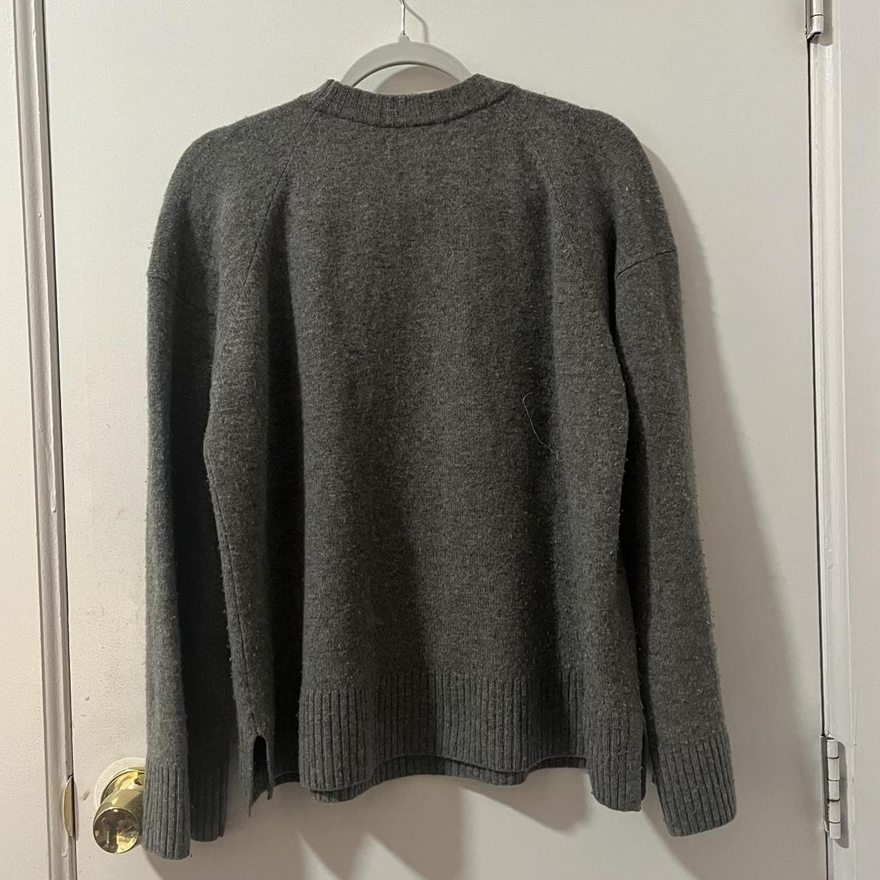 Reformation gray wide sleeve sweater. Super soft, in... - Depop