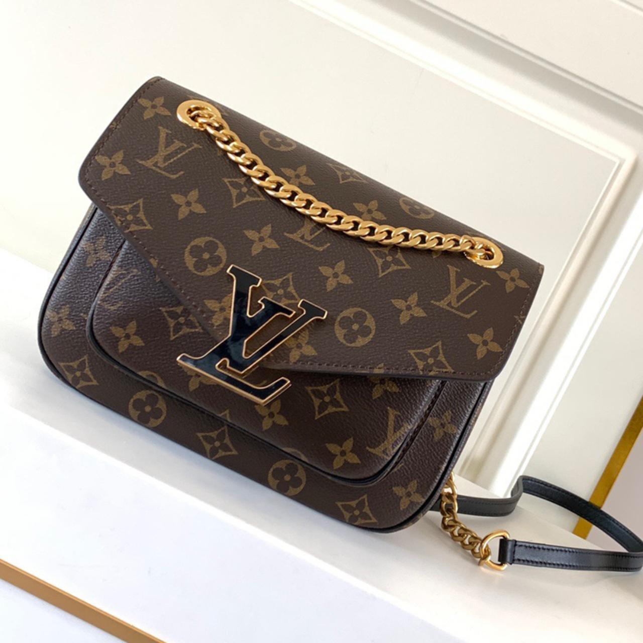Louis Vuitton Compact Passy Shoulder Bag 