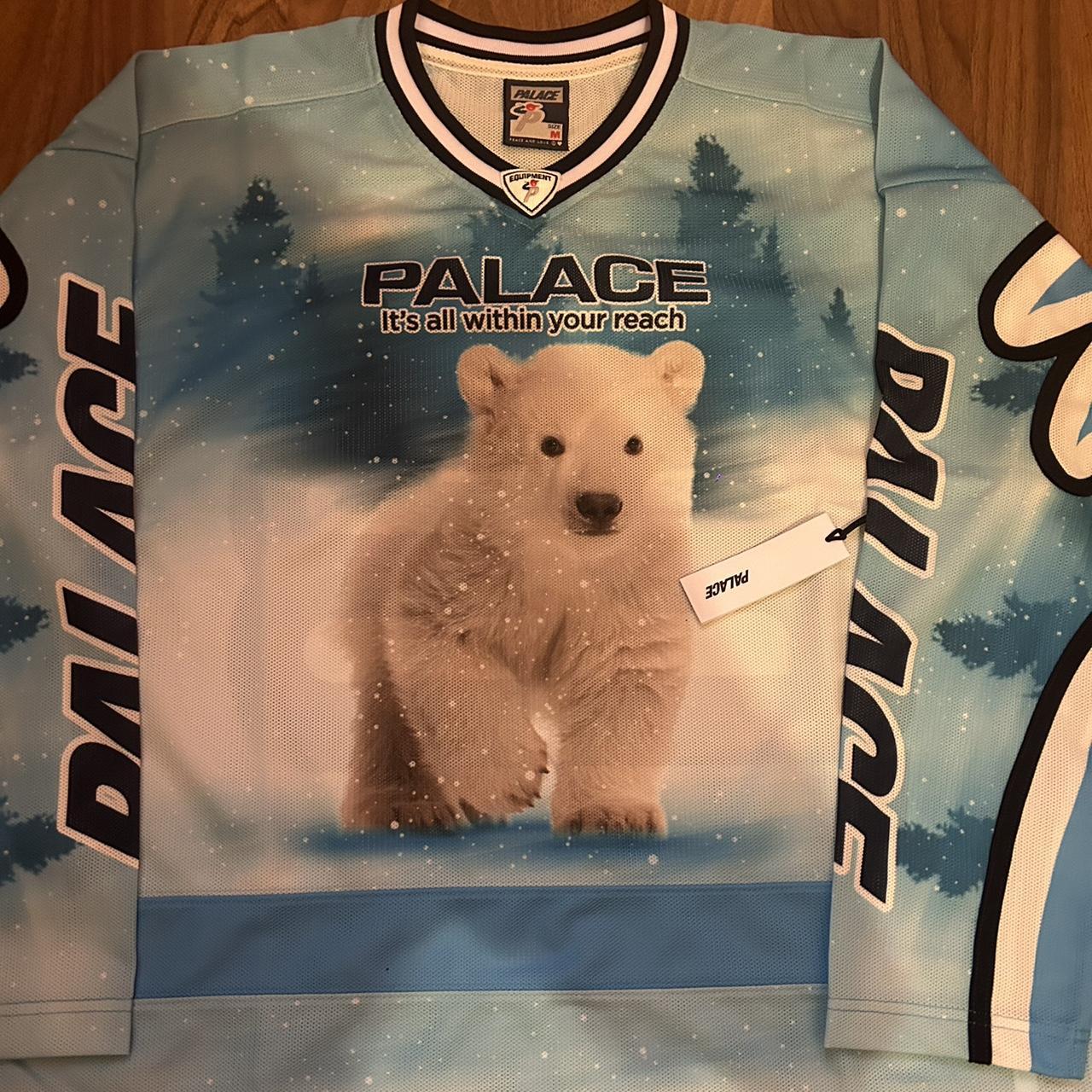 Palace brighter alternative hockey jersey Size... - Depop