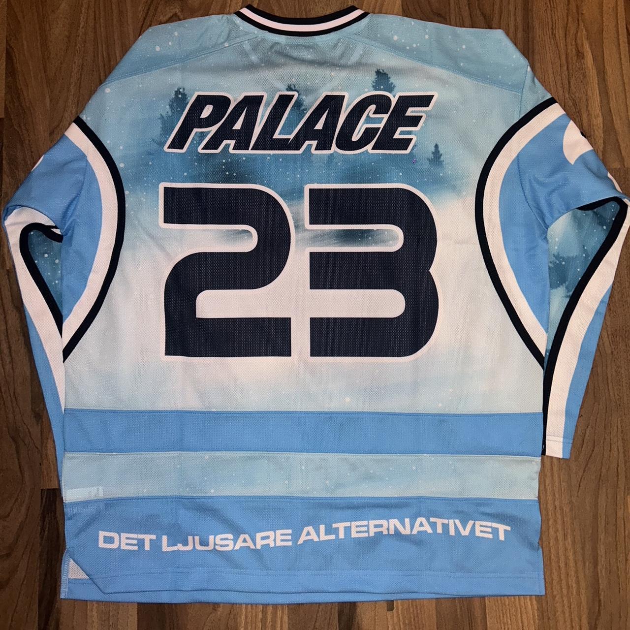 Palace brighter alternative hockey jersey Size - Depop