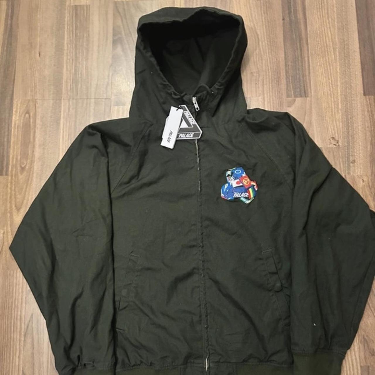 Palace tri flag hoodie jacket Size M Grab a bargain... - Depop