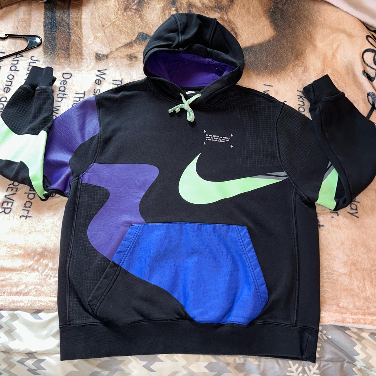 Nike hoodie size large large nike Depop