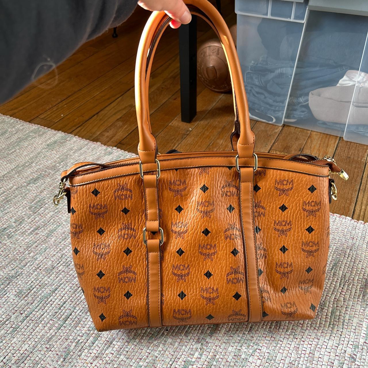 Mcm discount satchel bags