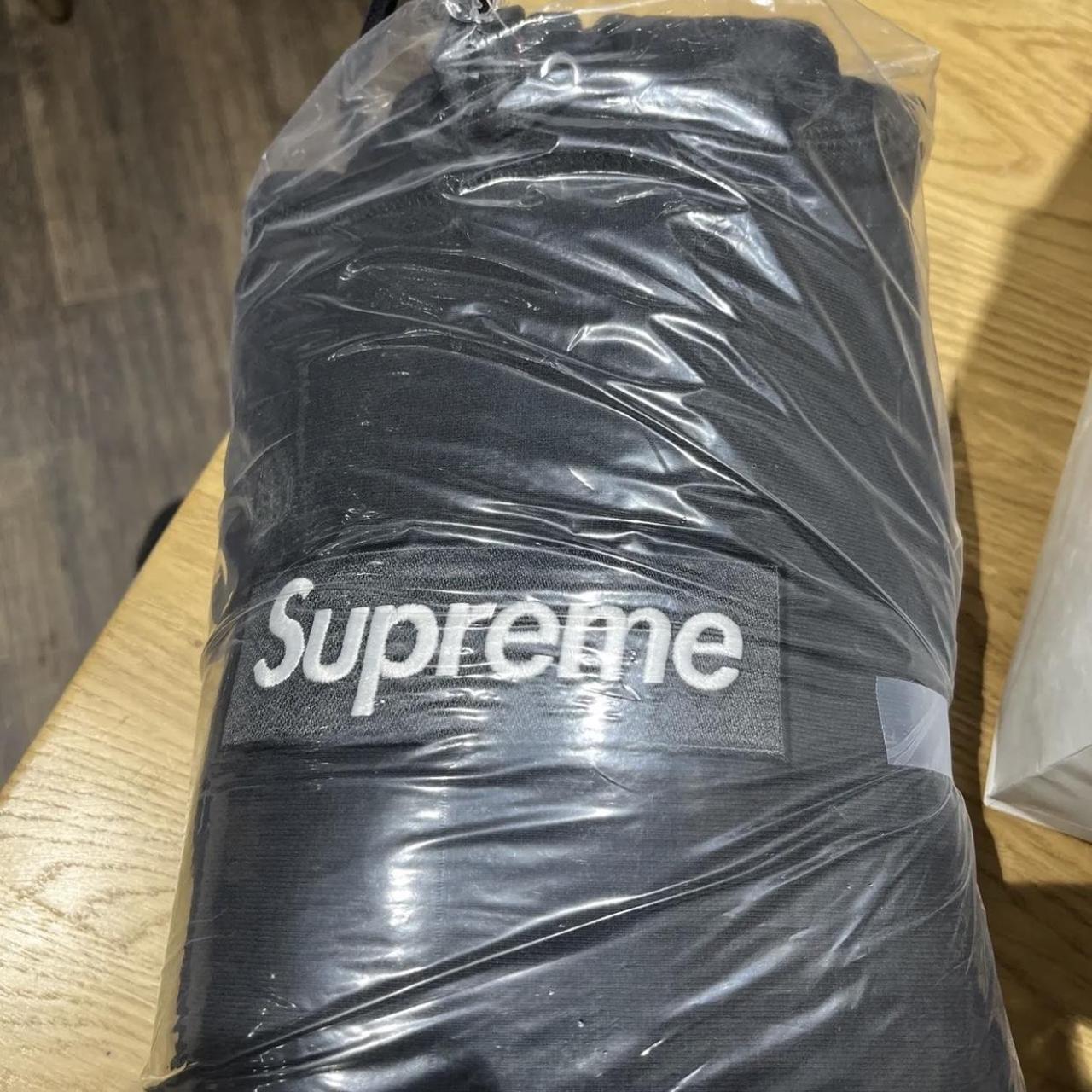 Supreme Box Logo Hooded Sweatshirt Black Brand New... - Depop