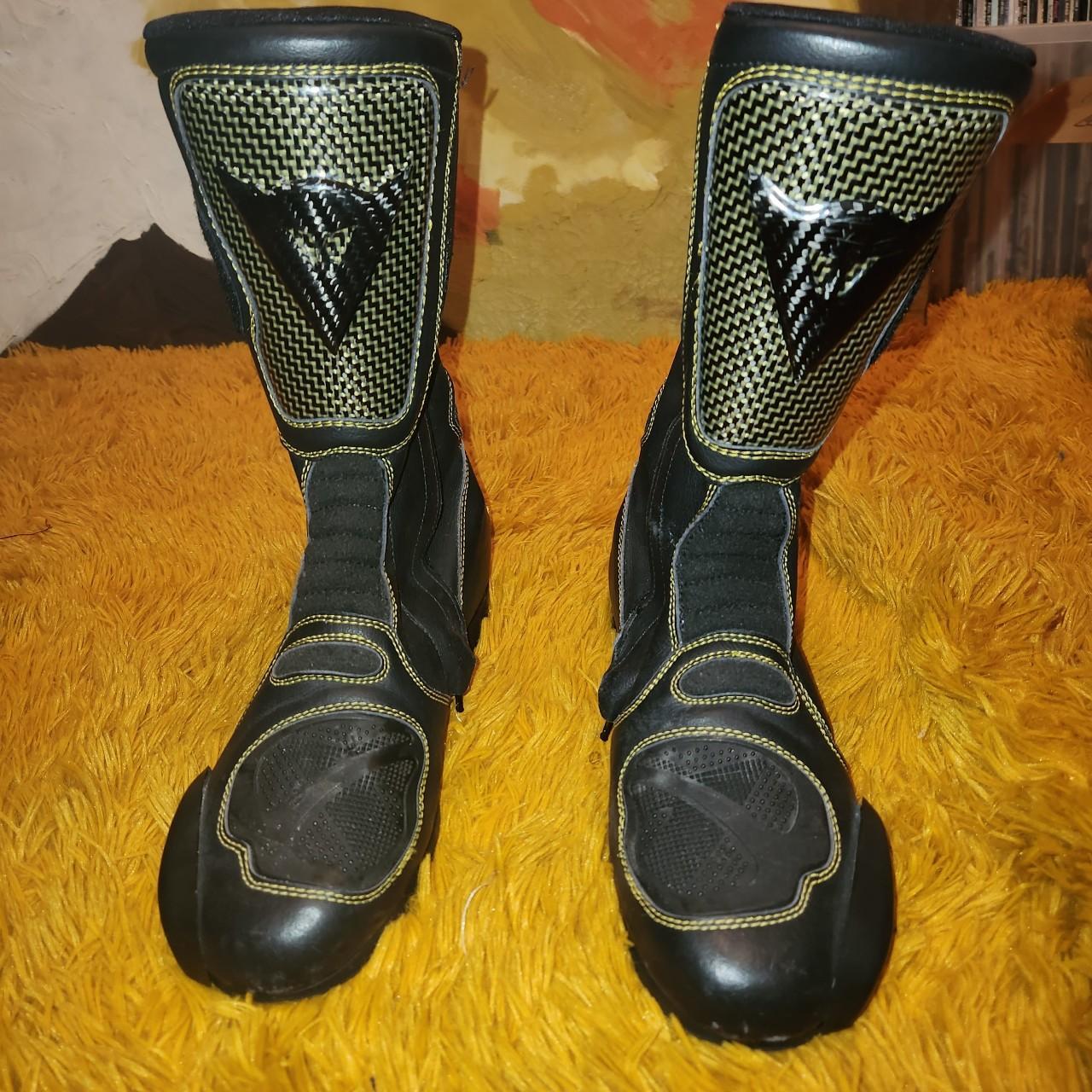Mens Dianese motorcycle boots. Size 8 1/2 Great... - Depop