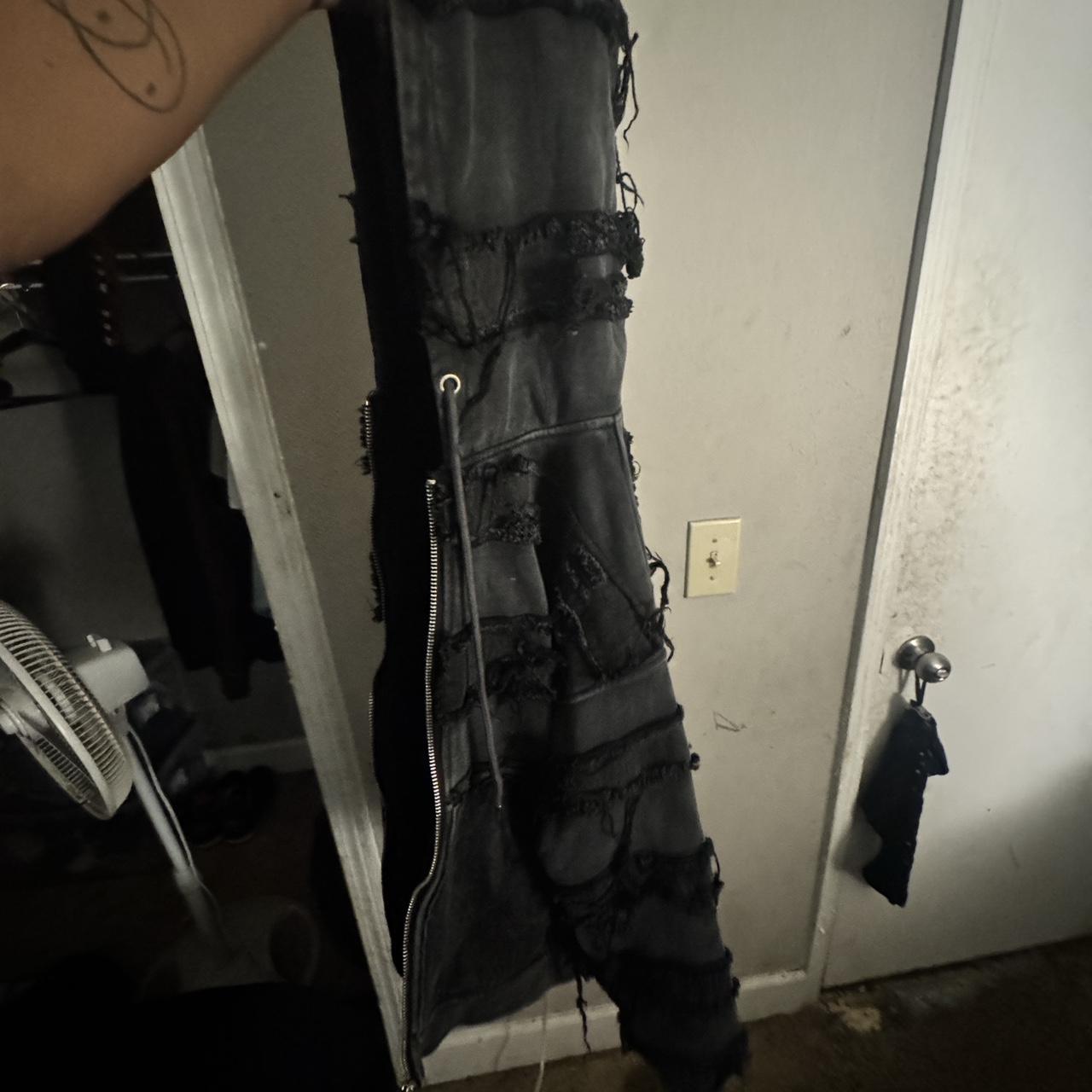 Washed flag hoodie RACERWORLDWIDE - Depop