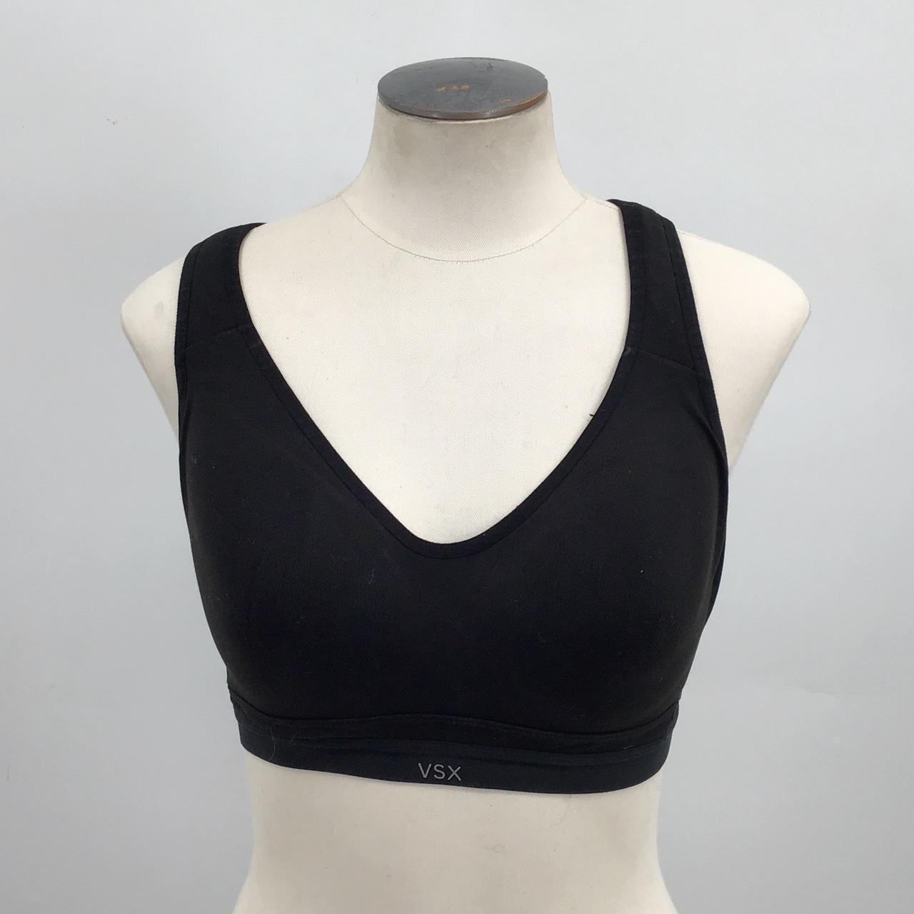 Victoria's Secret Sport bra Size: 32DD #black - Depop