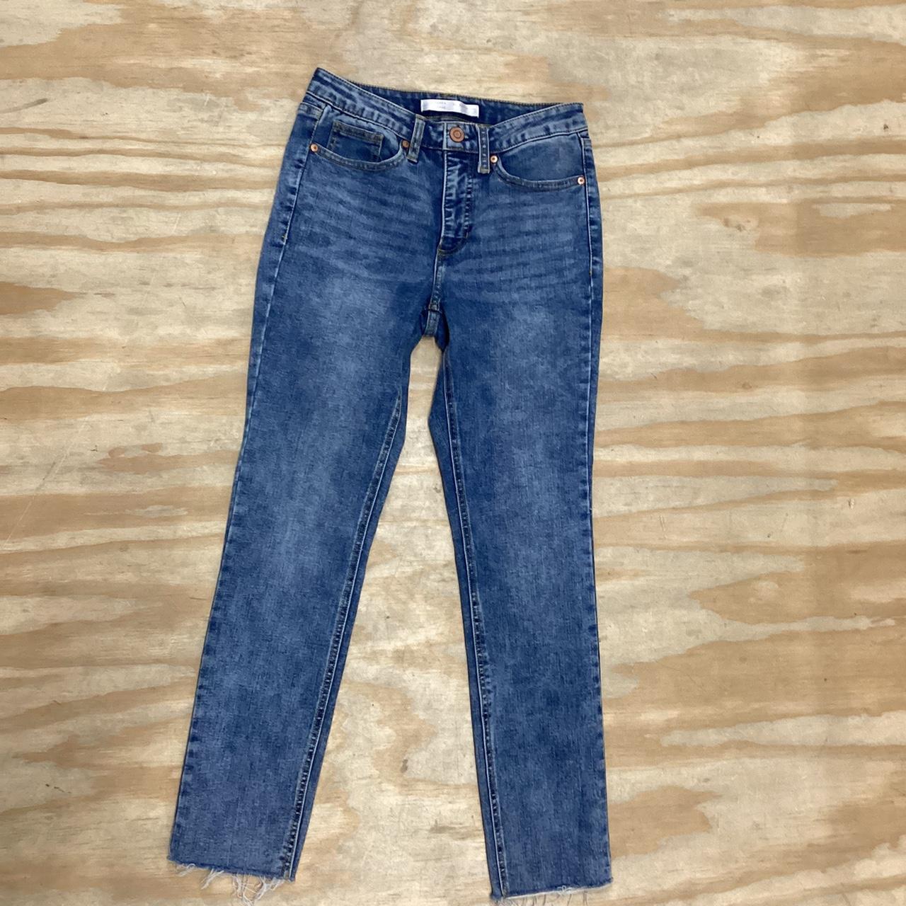 Lauren Conrad Jeans - high rise skinny ankle -size 2 - Depop