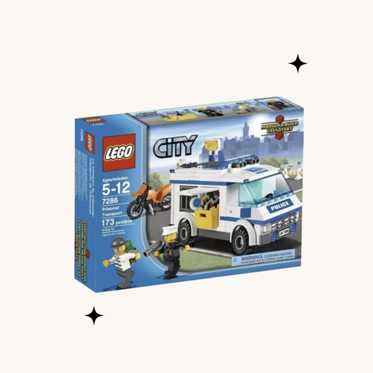 Lego city prisoner transport shops 7286