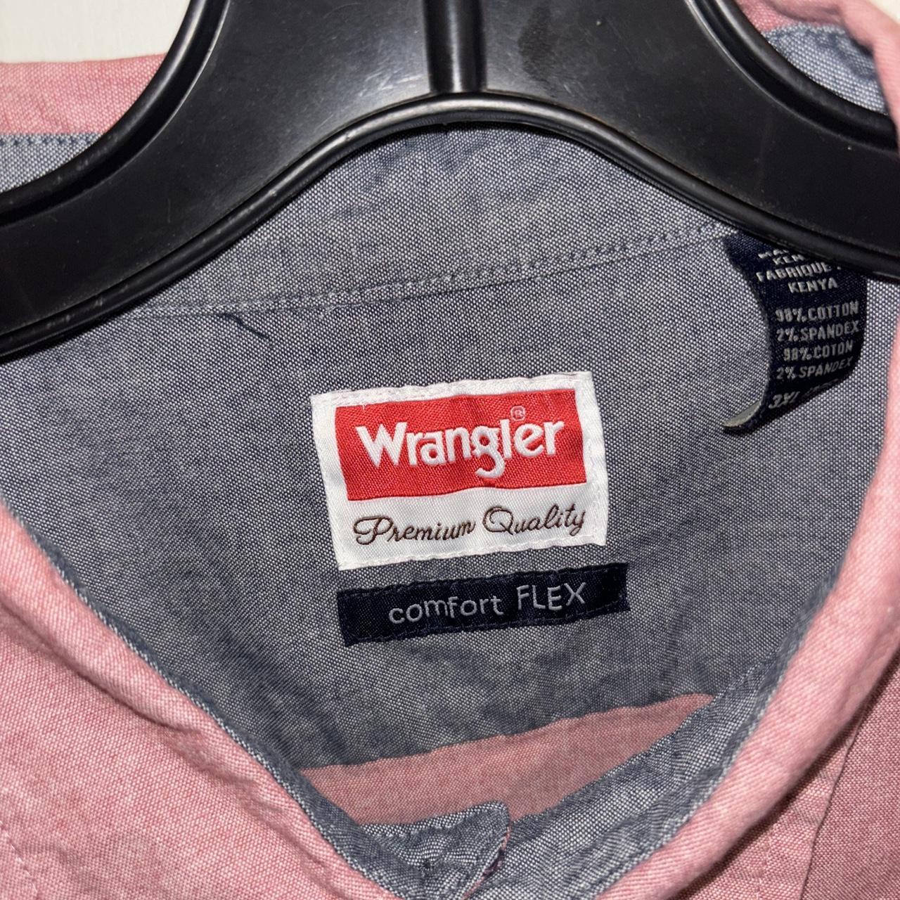 wrangler premium quality comfort flex shirt