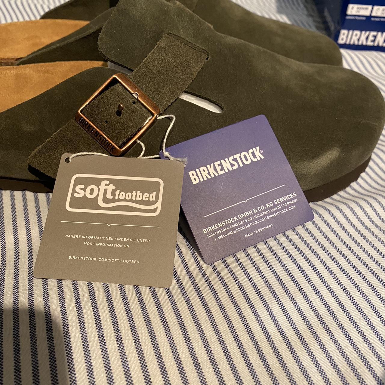 dark green birkenstocks