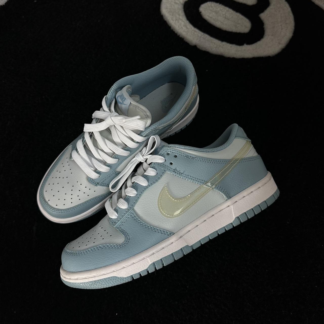 nike dunk clear blue