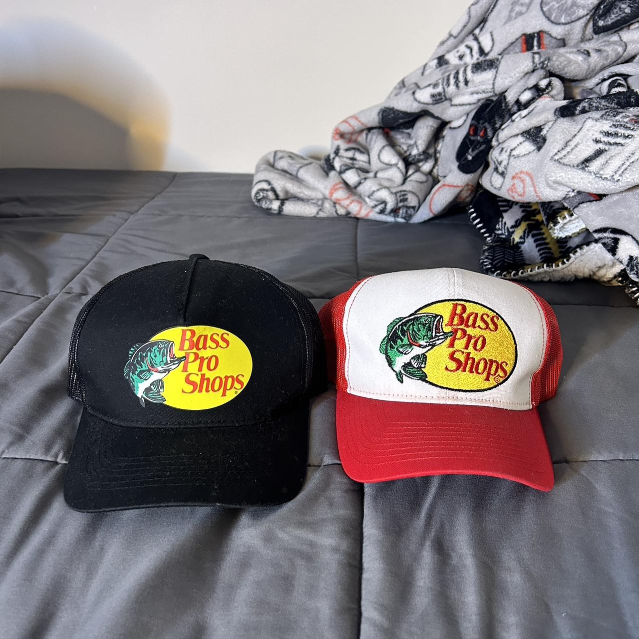 2 Bass Pro shop hats