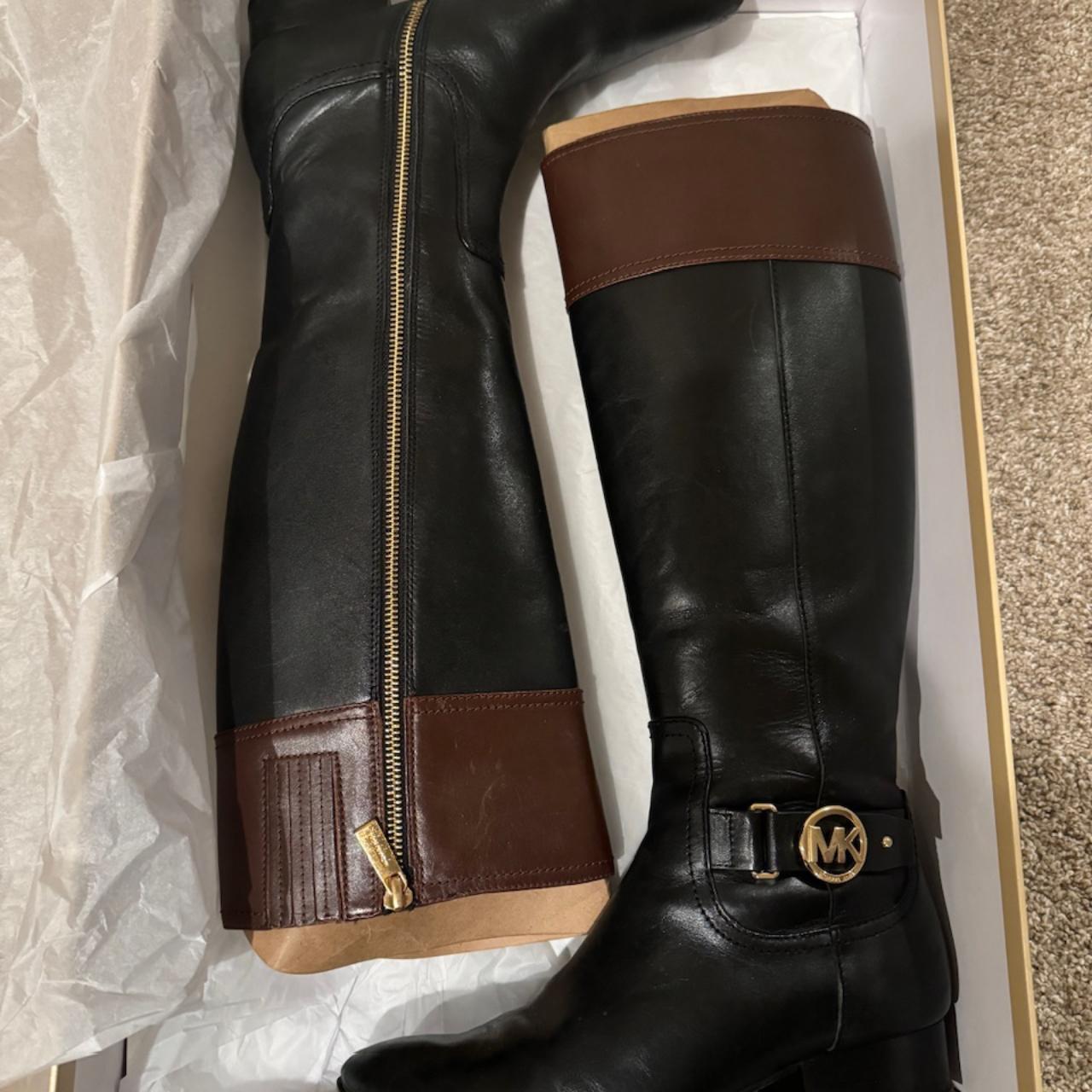 Michael kors harland hot sale riding boots