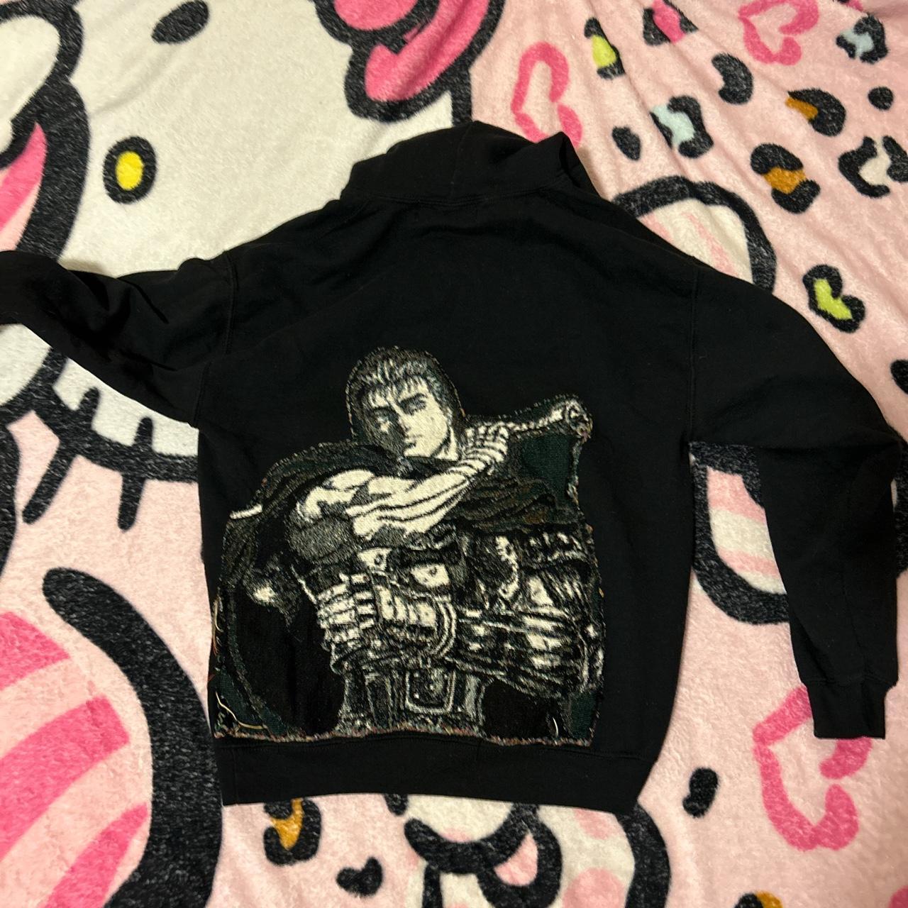 Berserk anime clearance hoodie