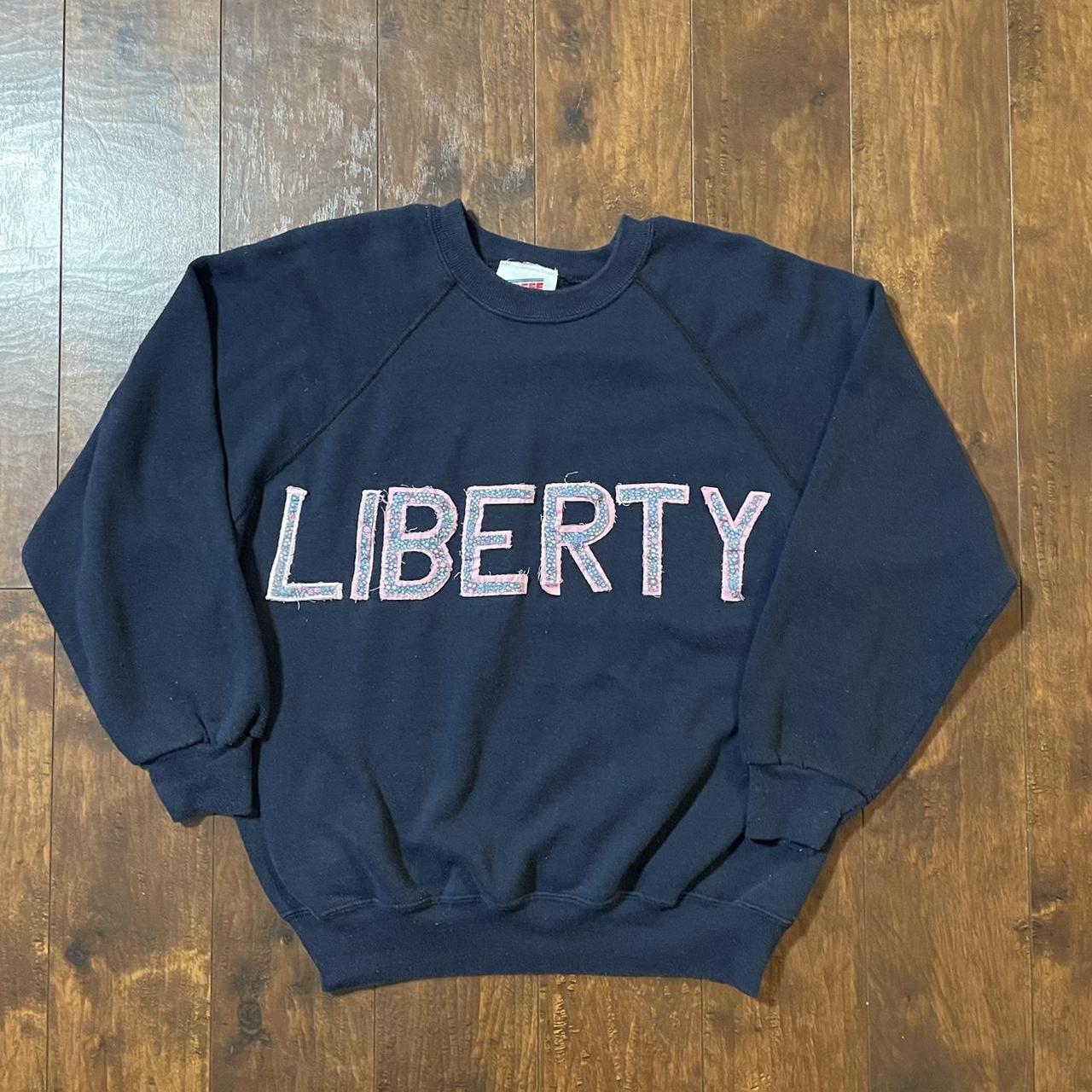 90s Soffe Sweats Liberty Crewneck Preowned Size... - Depop