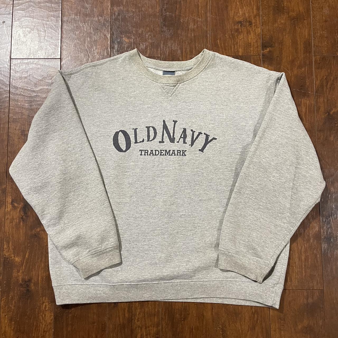 Vintage Y2K Old Navy Crewneck Sweatshirt Essential... - Depop