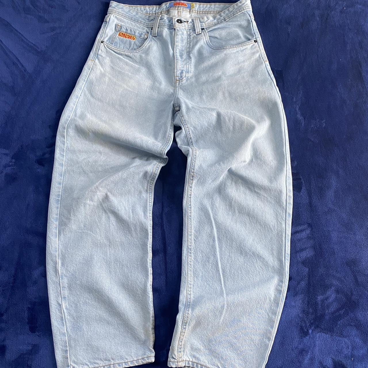 Baggy Light Wash Empyre Jeans Size... - Depop