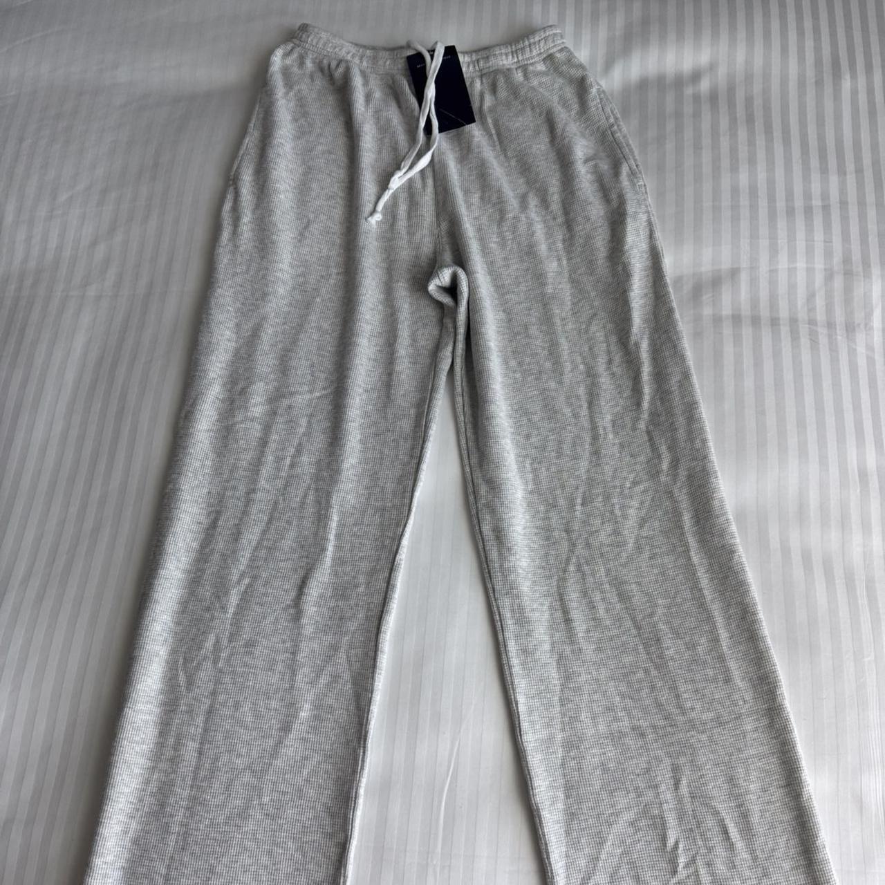 Grey long track pants - Depop