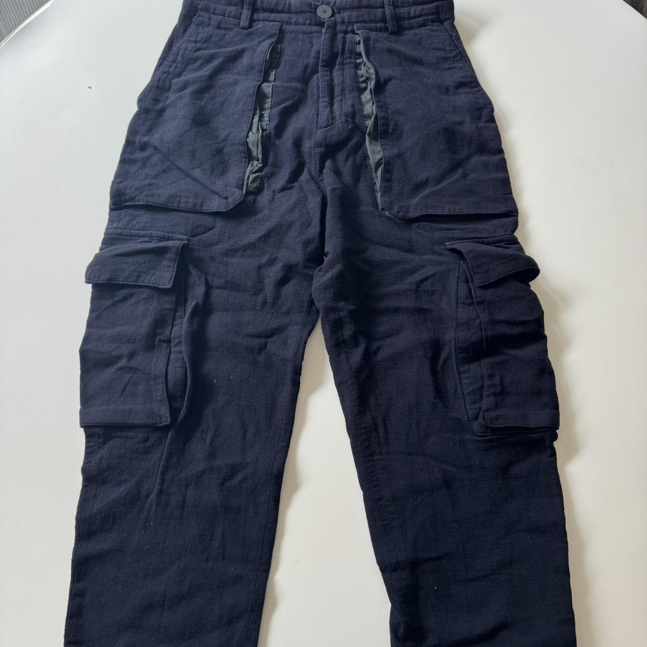 Studio Nicholson X Zara cargo pants navy | Depop
