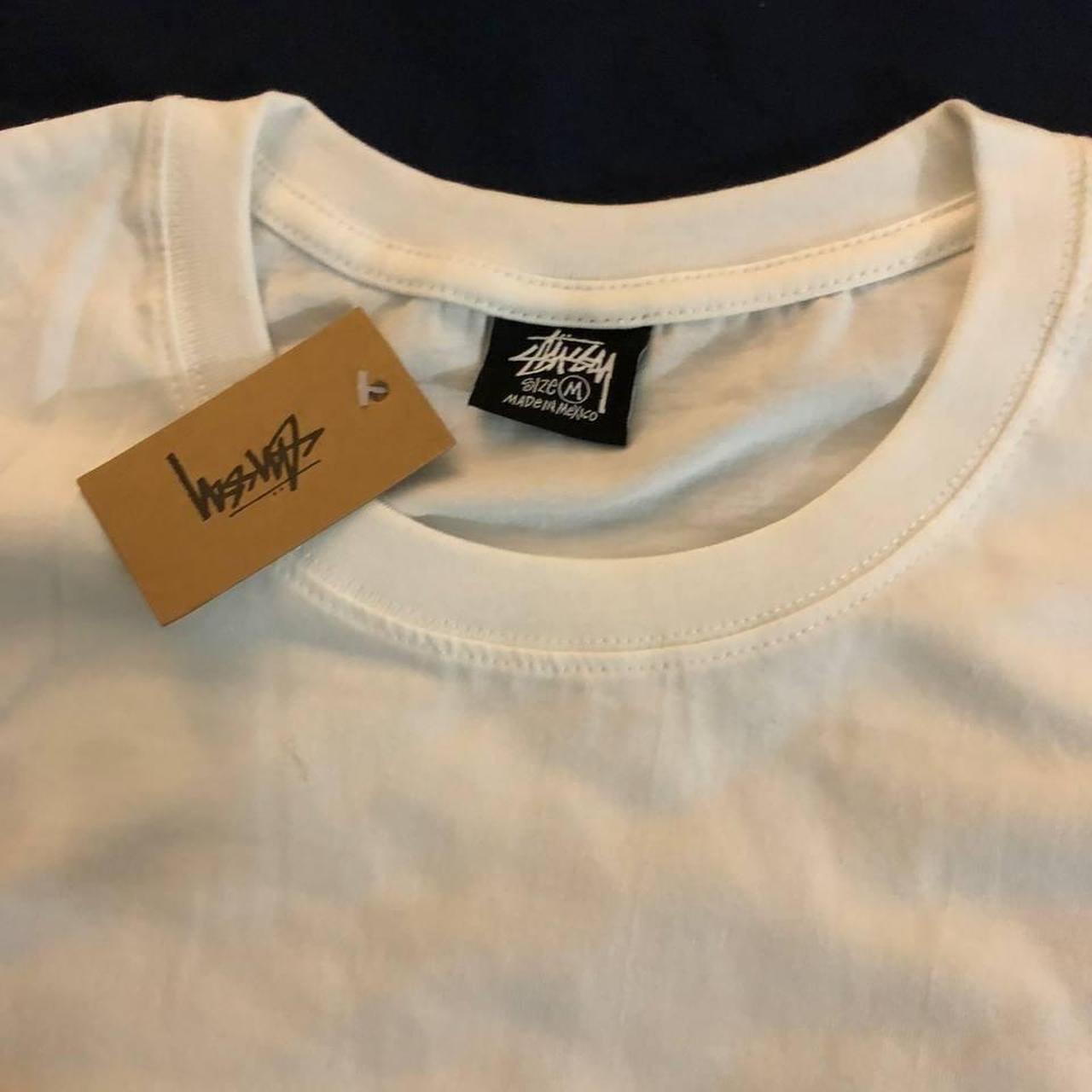 Stussy fuzzy dice T-shirt size M Brand new with tag... - Depop