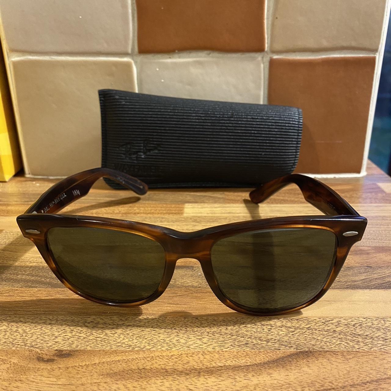 Bausch Lomb Ray Ban Vintage Wayfarer 2 Sunglasses . Depop