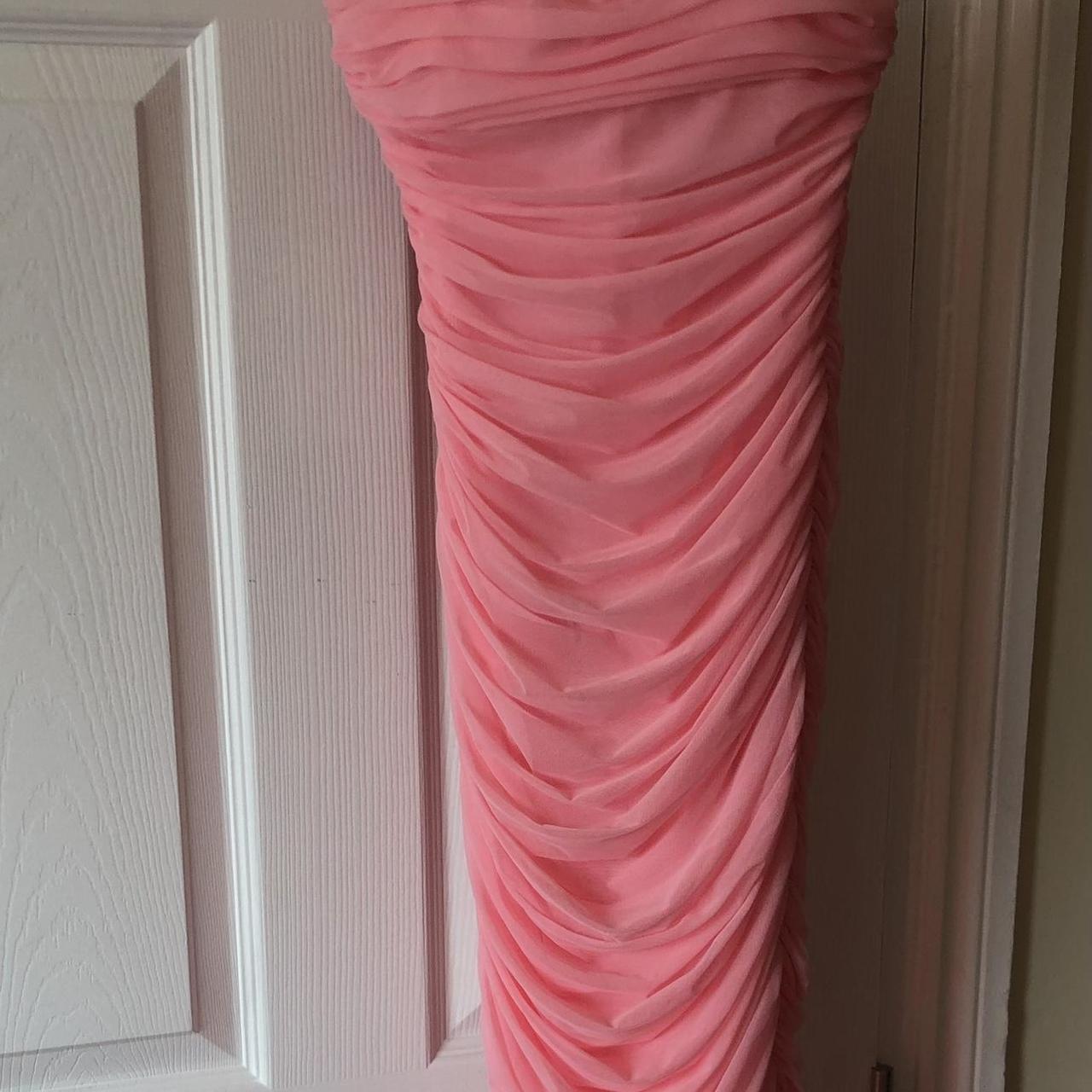 House of CB Fornarina pink Organza Mesh Maxi Depop - Main Image