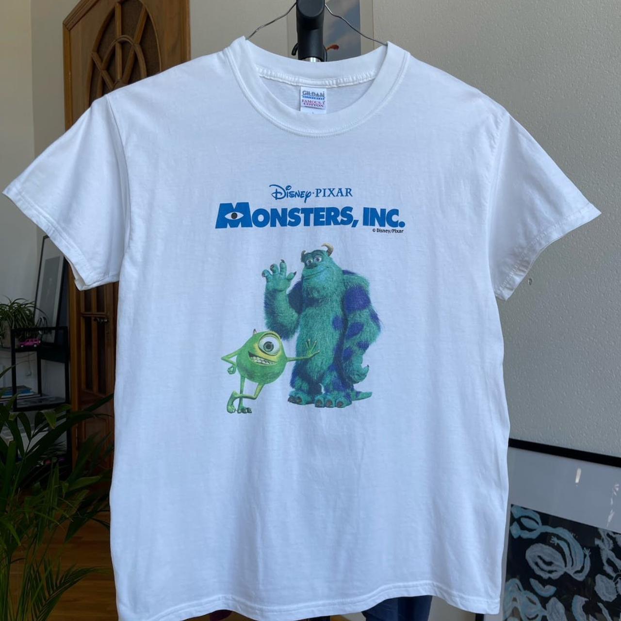 Monsters Inc Disney Pixar Vintage Movie Promo Shirt - Depop