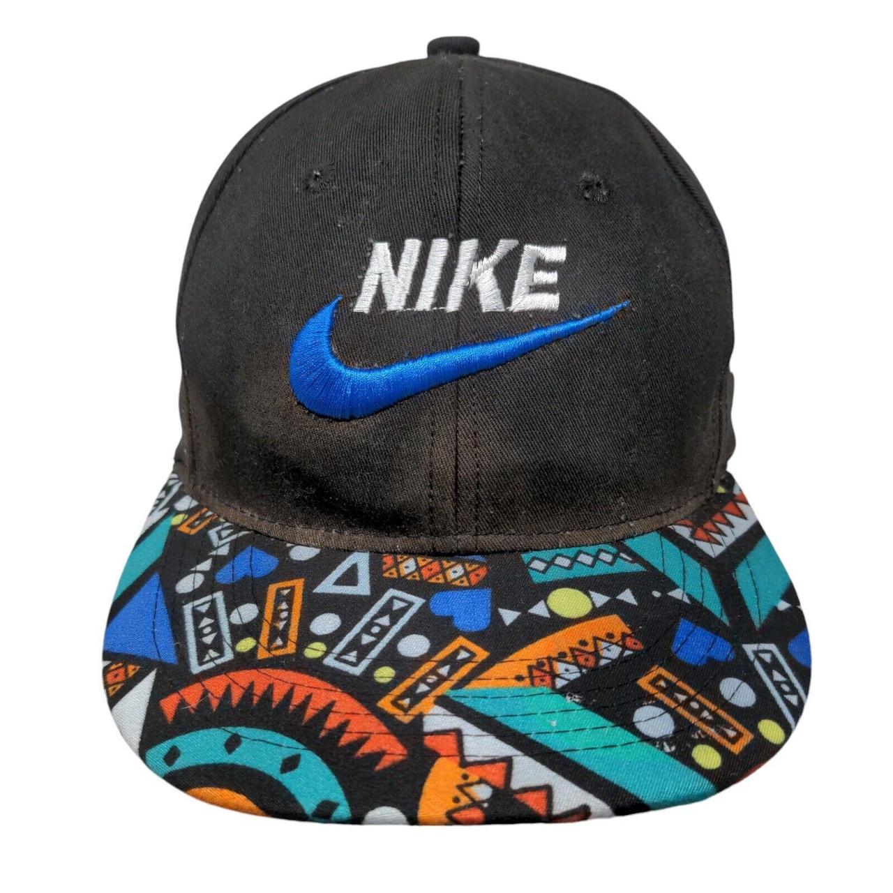 Nike Snapback Hat Multicolor One Size Embroidered. Depop