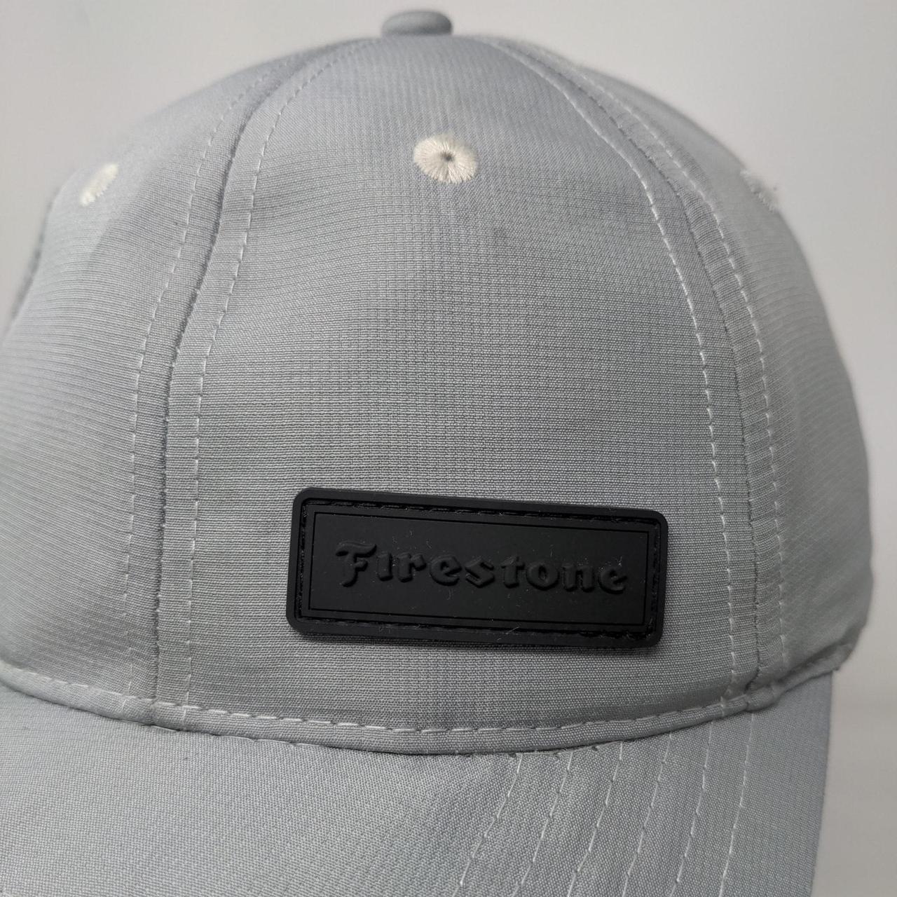 Men's Hat - Grey – Firestone Patch Strapback Hat … - image 6