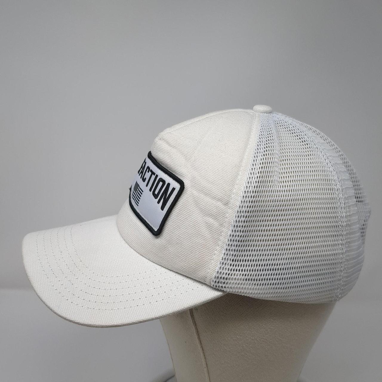 Men's Hat - White – S2faction Patch Snapback Truc… - image 3