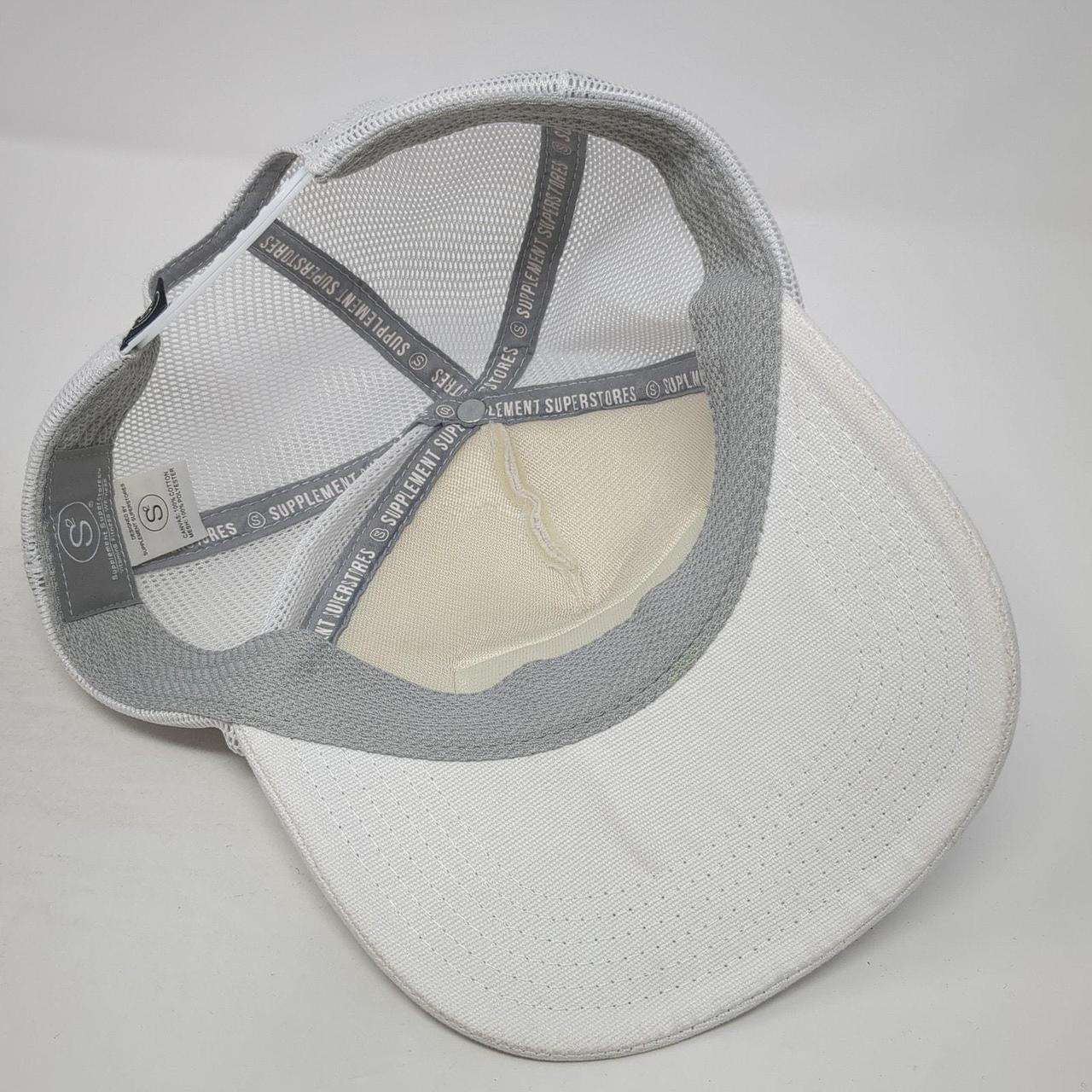 Men's Hat - White – S2faction Patch Snapback Truc… - image 7