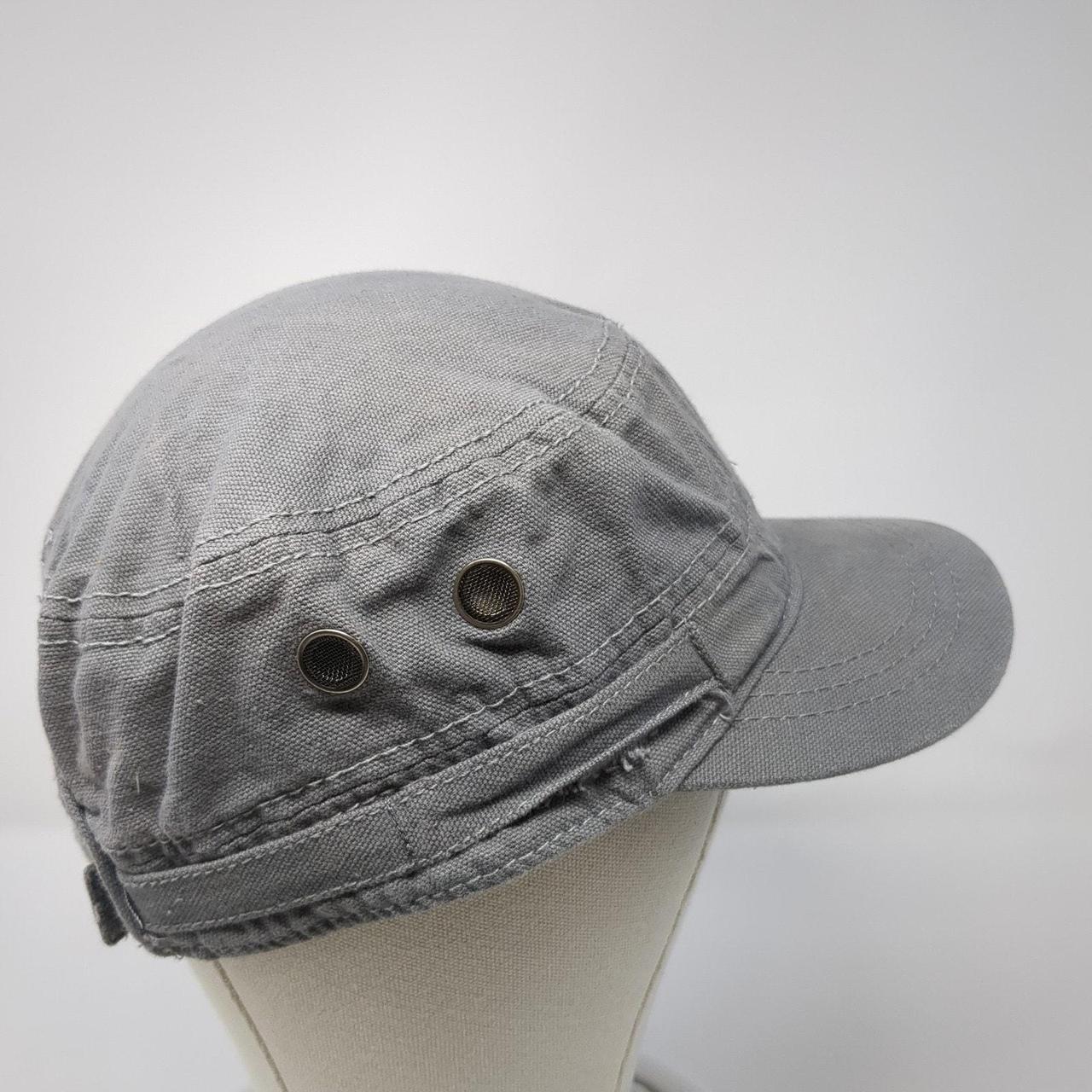 Men's Hat - Grey – Alaska Strapback Cadet Army Ca… - image 5