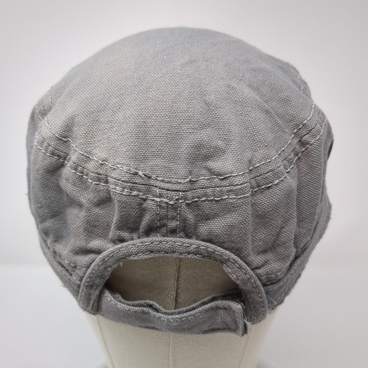 Men's Hat - Grey – Alaska Strapback Cadet Army Ca… - image 6