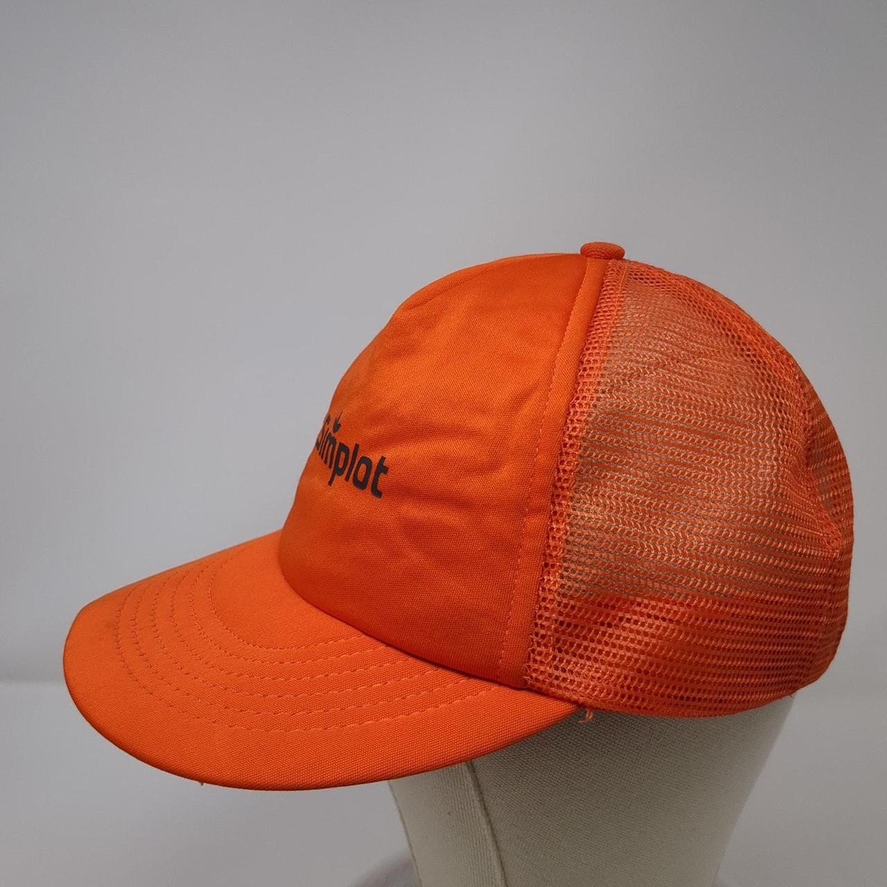 Men's Hat - Orange – Simplot Snapback Mesh Back T… - image 3