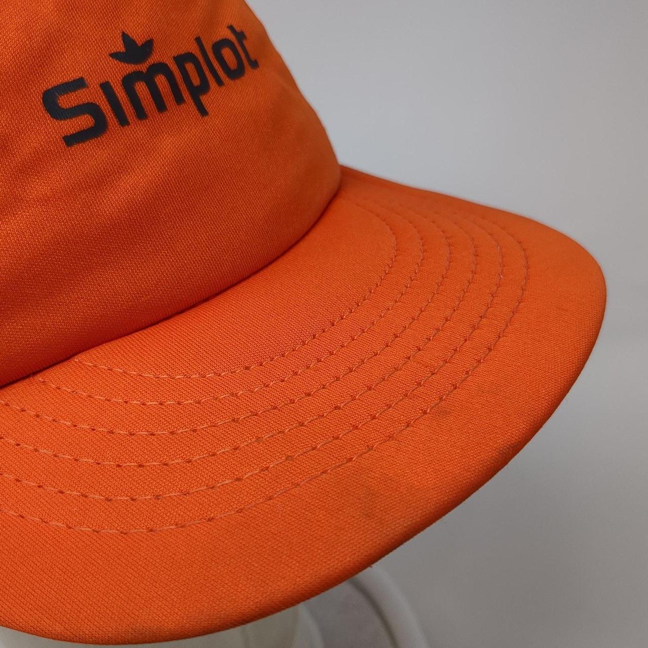 Men's Hat - Orange – Simplot Snapback Mesh Back T… - image 6