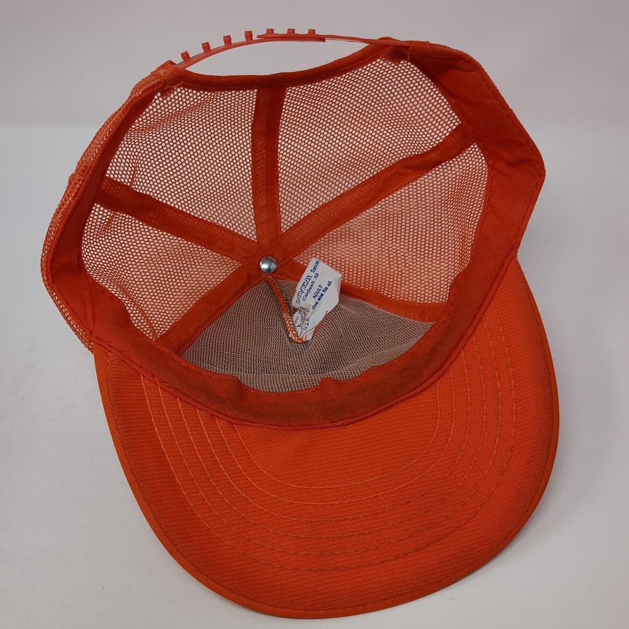 Men's Hat - Orange – Simplot Snapback Mesh Back T… - image 8