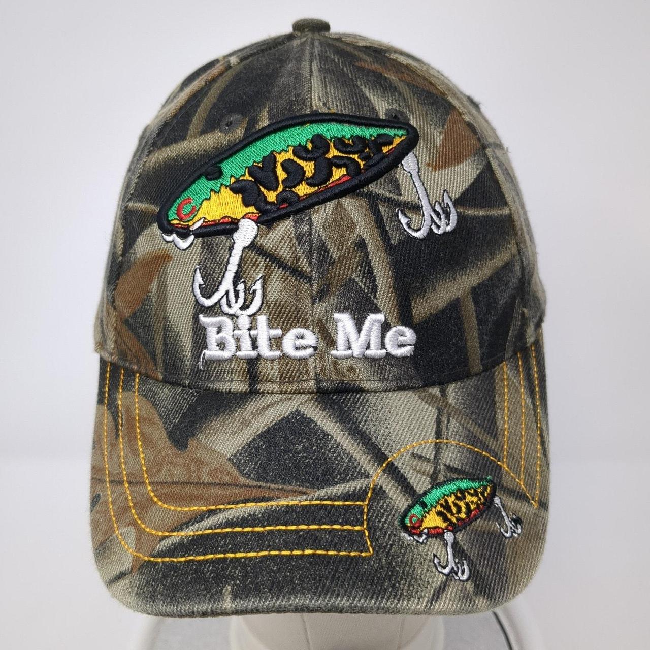 Men's Hat - Multi – Bite Me Strapback Baseball Ha… - image 2