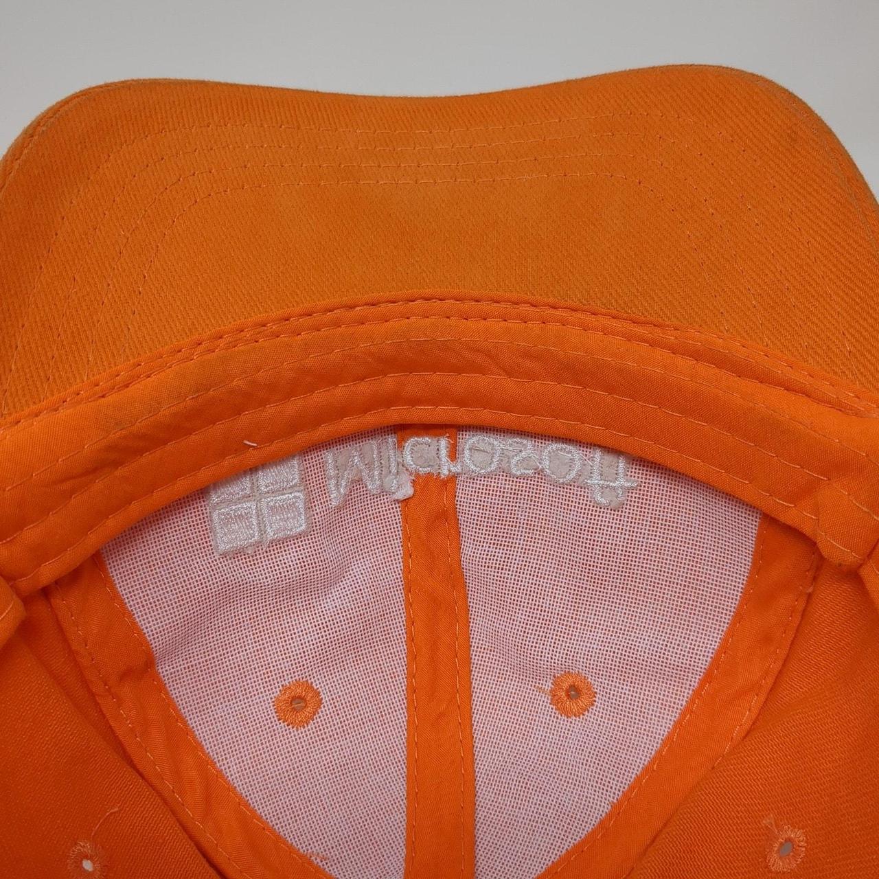 Men's Hat - Orange – Microsoft Coder Strapback Ba… - image 8