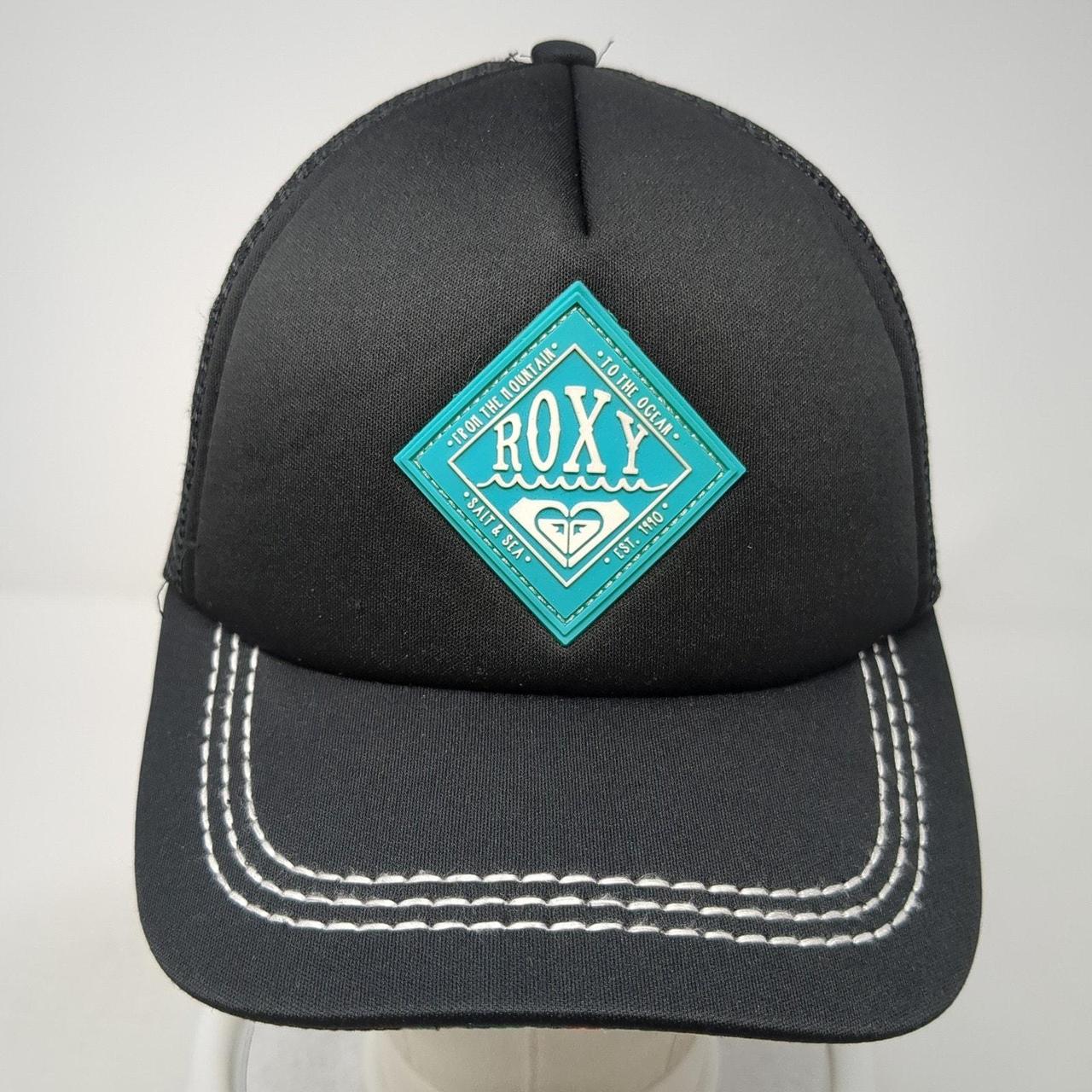 Roxy Men's Hat - Black – Roxy Snapback Mesh Back … - image 2