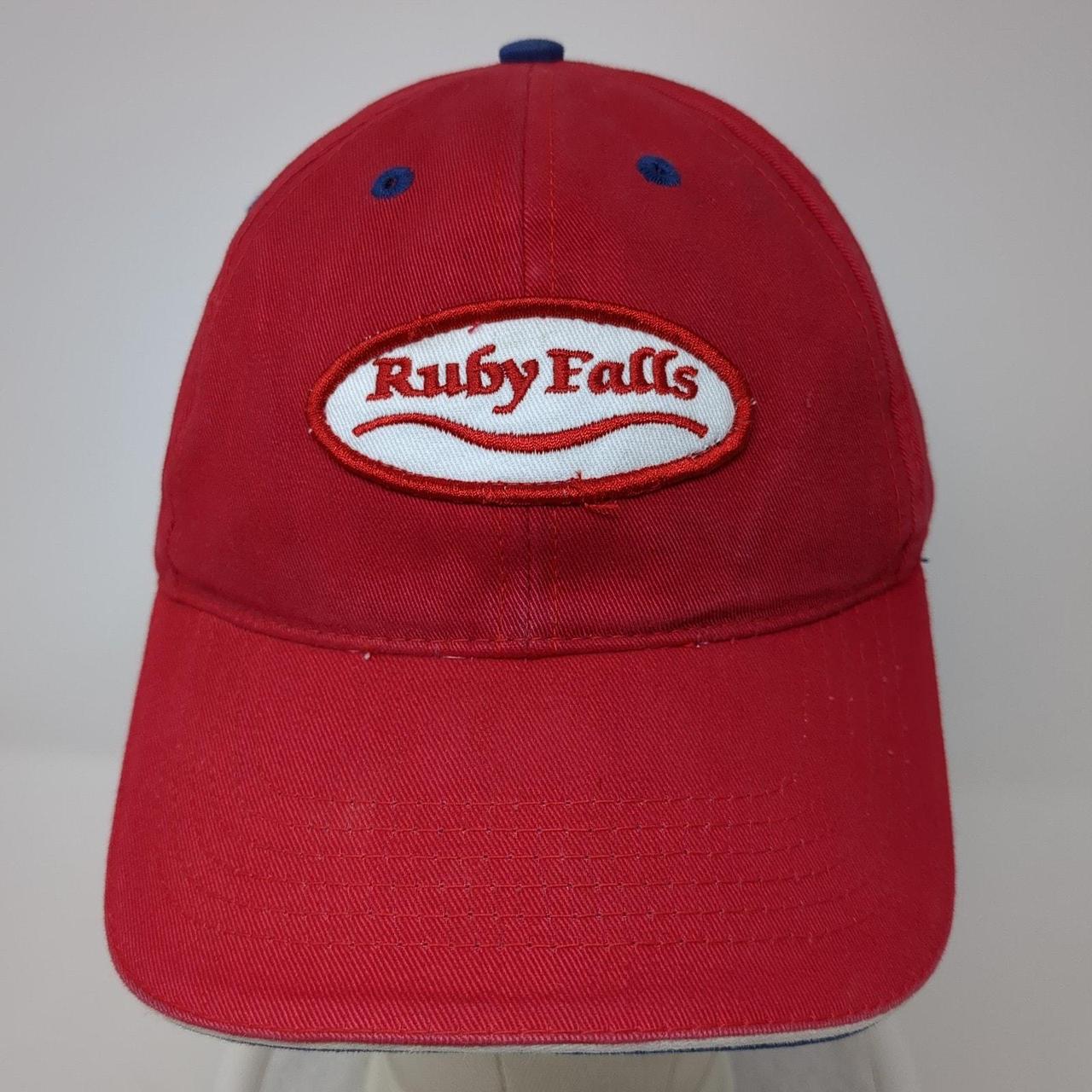 Men's Hat - Red – Ruby Falls Strapback Baseball C… - image 2