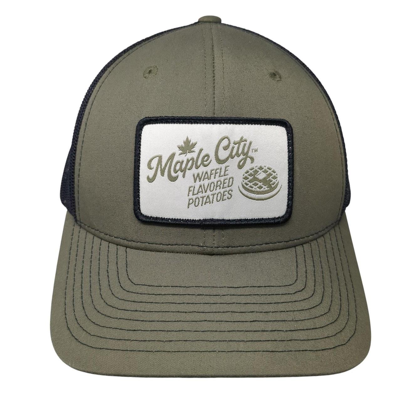 Men's Hat - Green – Maple City Simplot Snapback T… - image 1