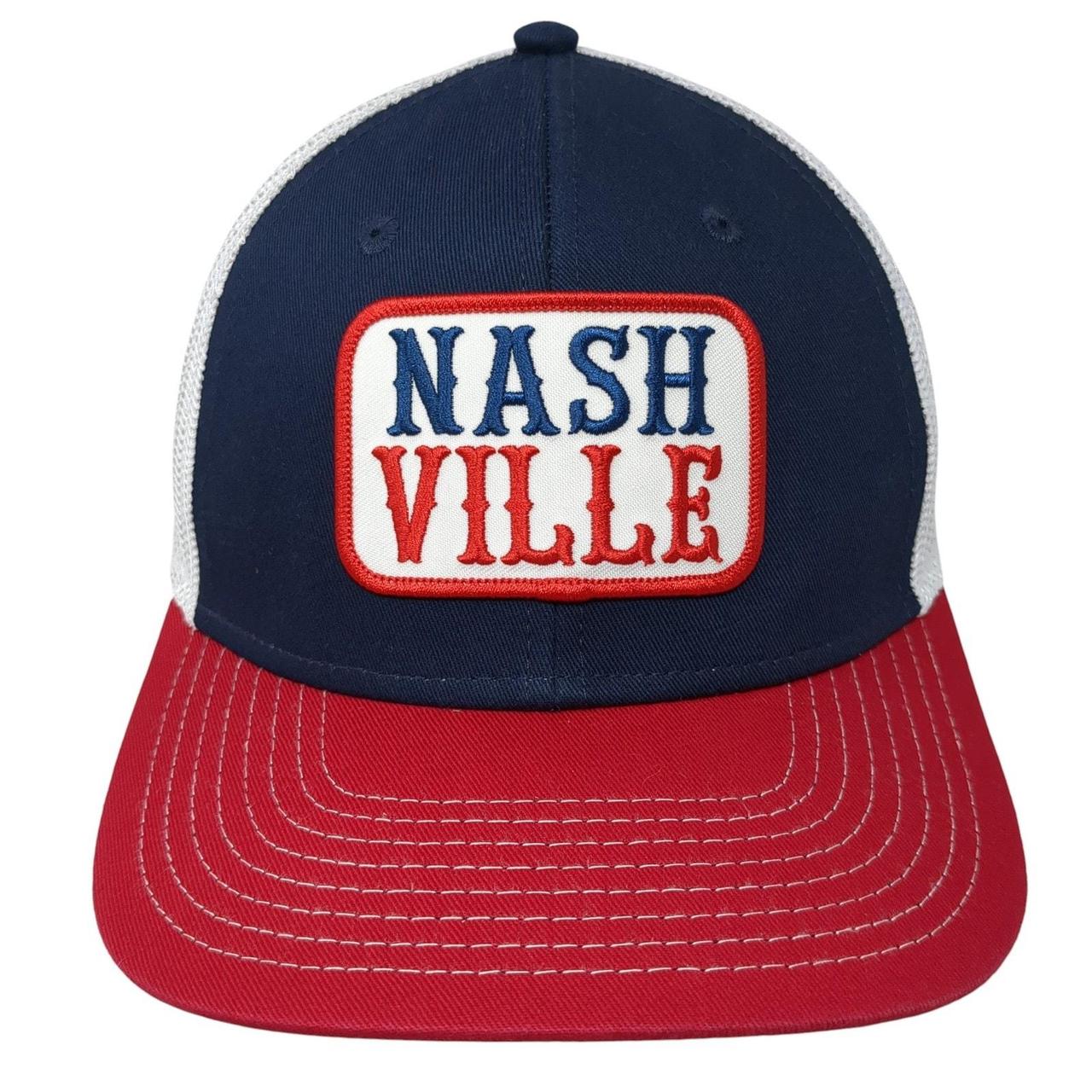 Men's Hat - Multi – Nashville Patch Snapback Mesh… - image 1