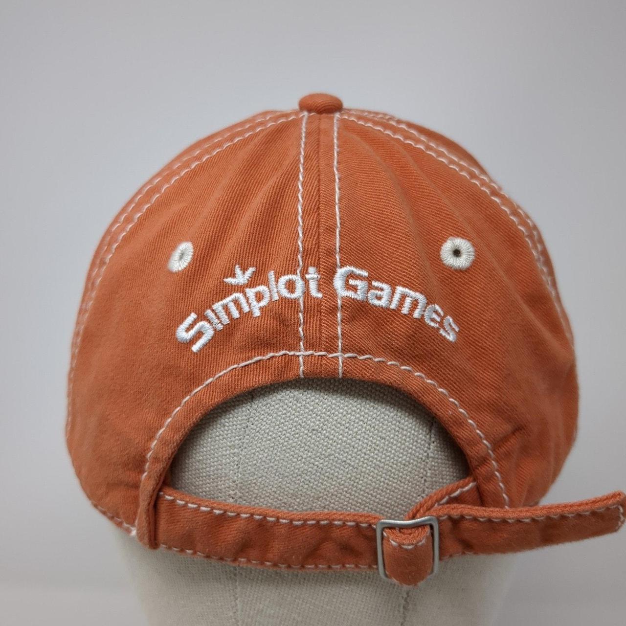 Men's Hat - Orange – Simplot Games Baseball Cap O… - image 6