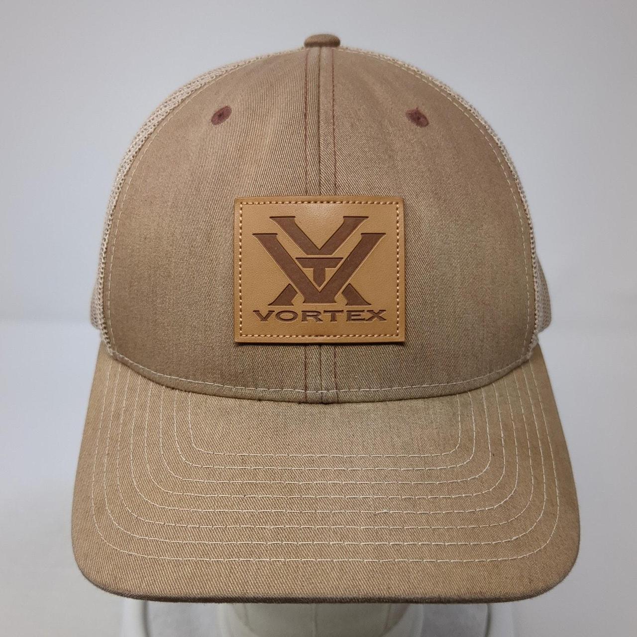 Men's Hat - Brown – Vortex Patch Snapback Mesh Ba… - image 2