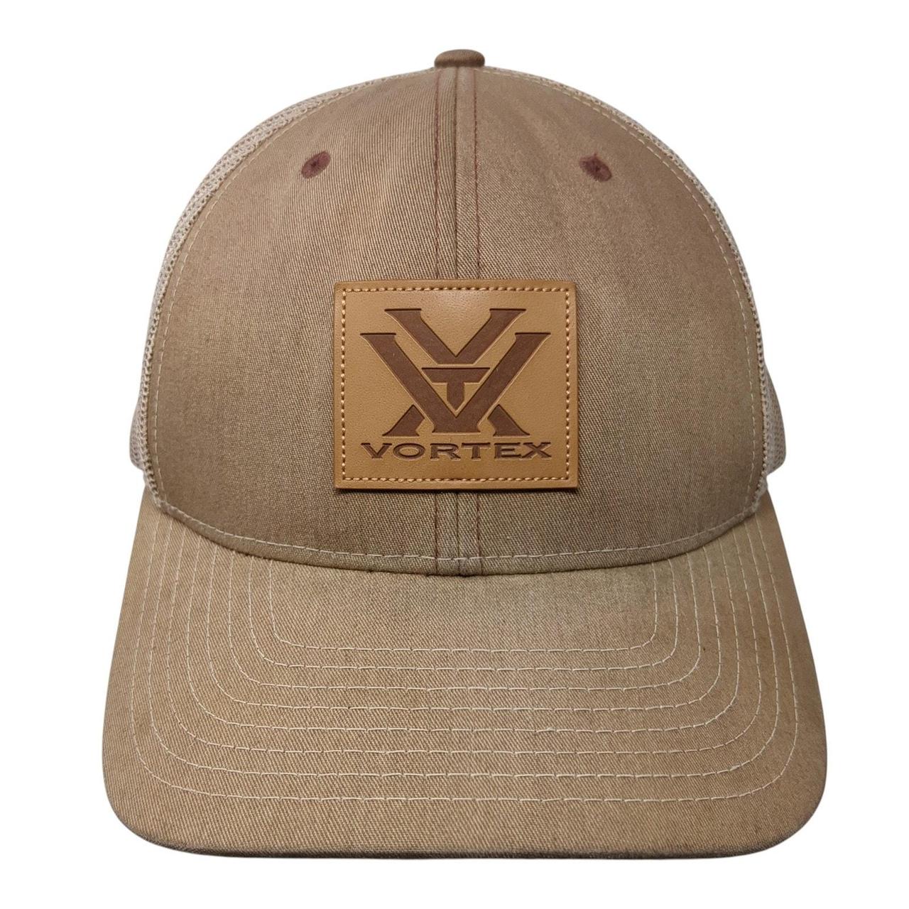 Men's Hat - Brown – Vortex Patch Snapback Mesh Ba… - image 1