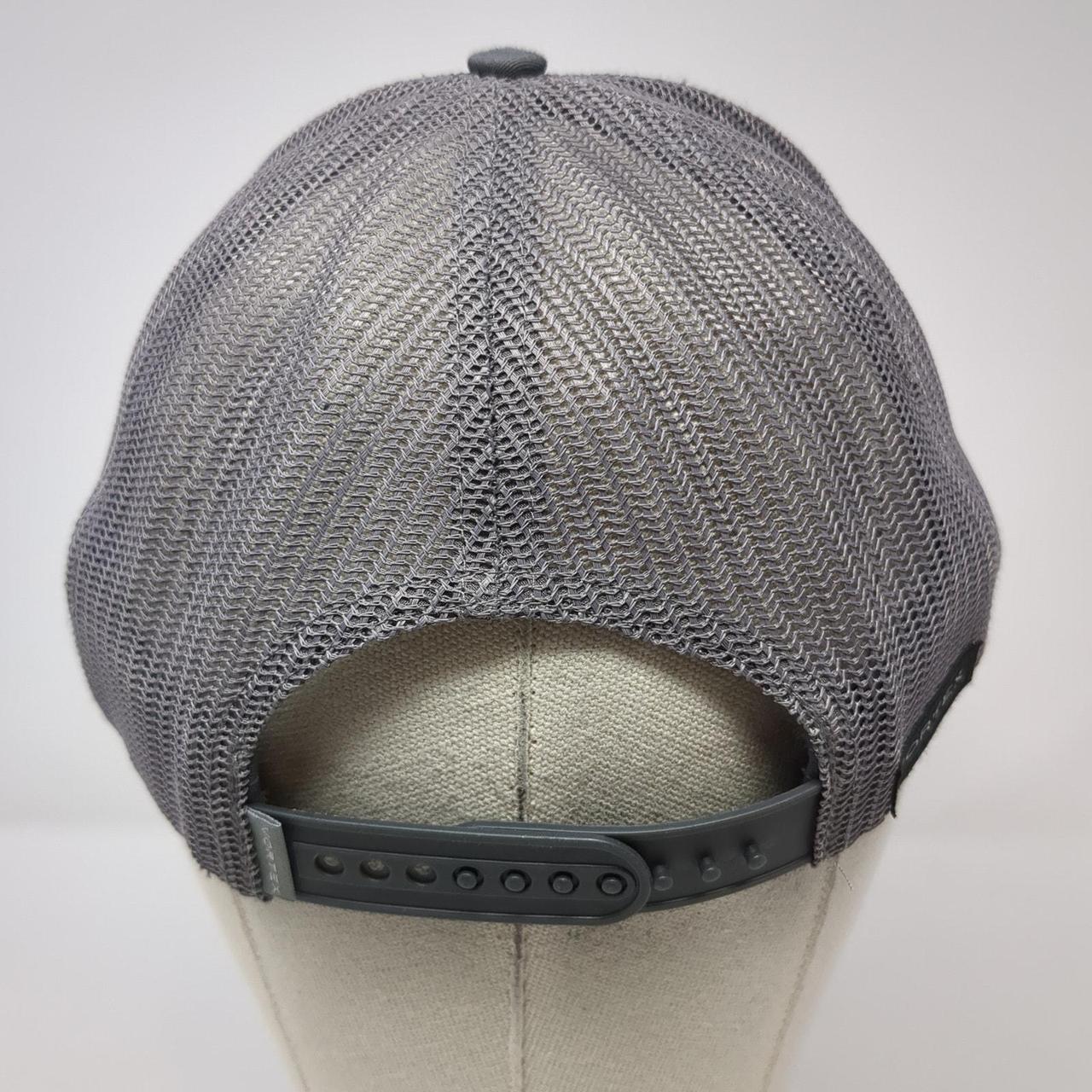 Men's Hat - Grey – Vortex Patch Snapback Mesh Bac… - image 7